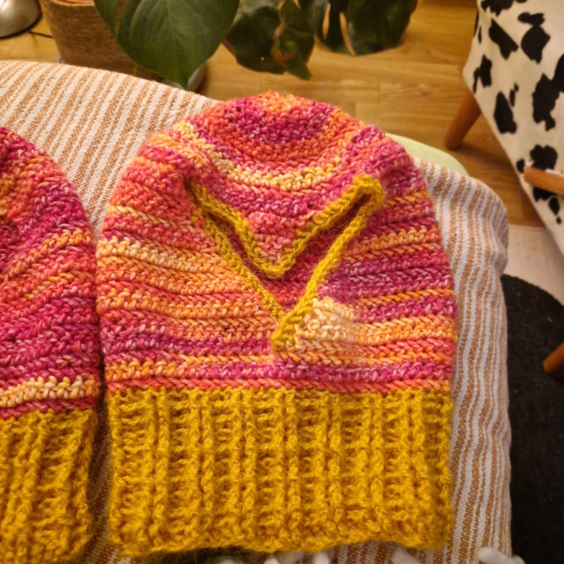 Hjärt- balaclava - 90