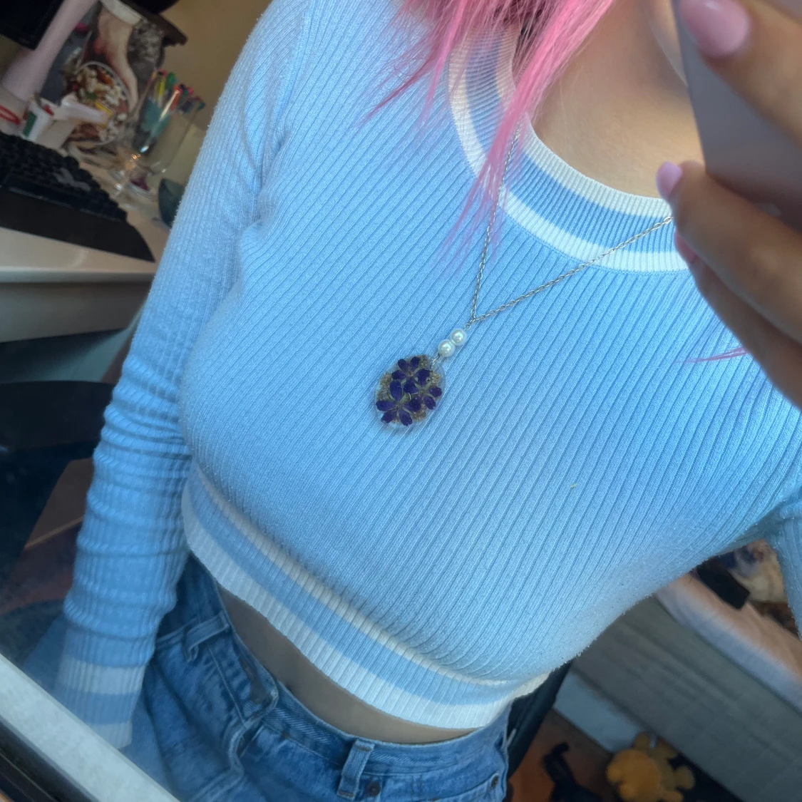 Handgjort Halsband - 91