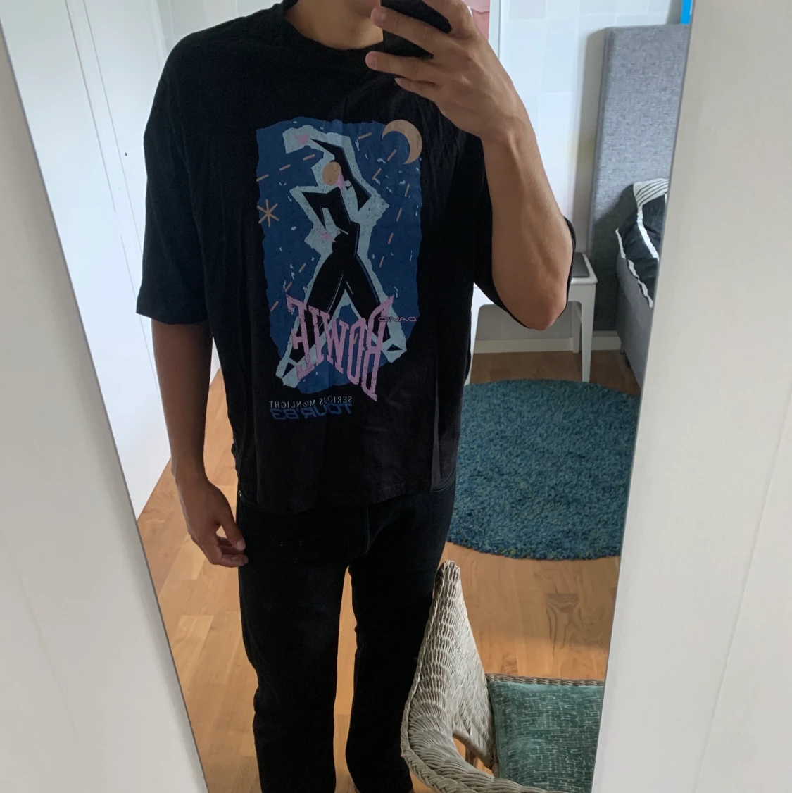 T-shirt med tryck  - 91