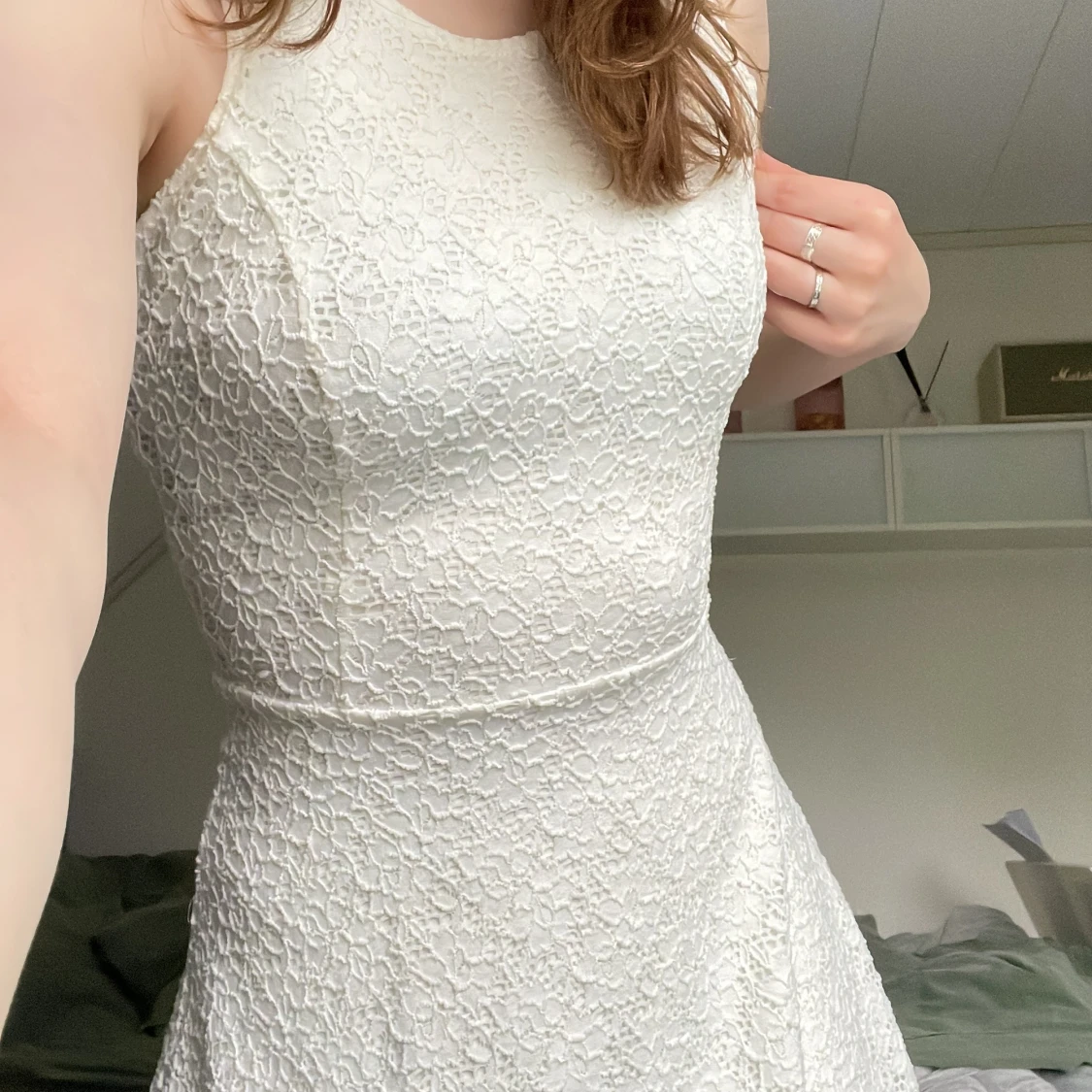 Vit klänning  - 91