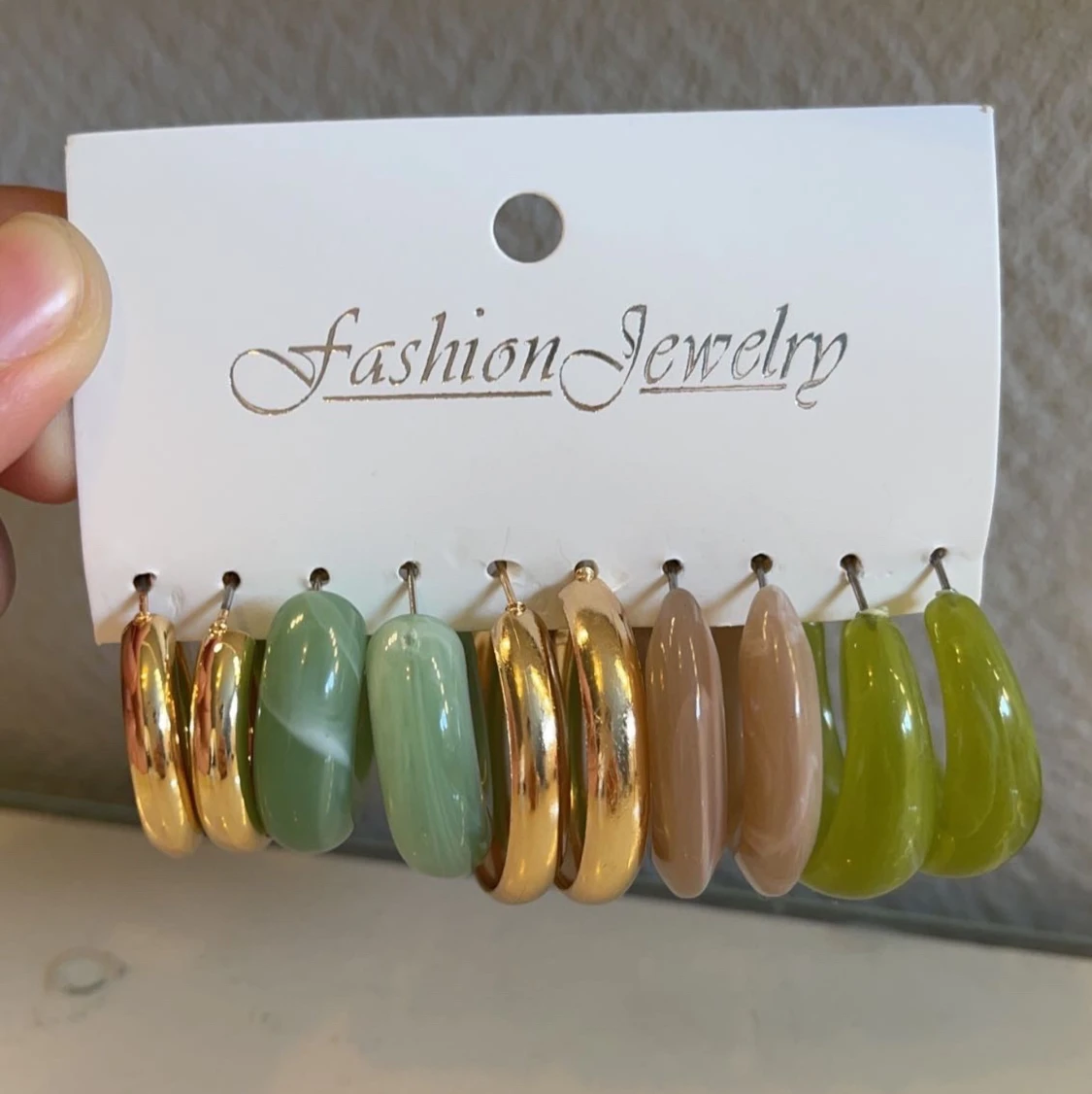 Helt nya öronhängen  - 90