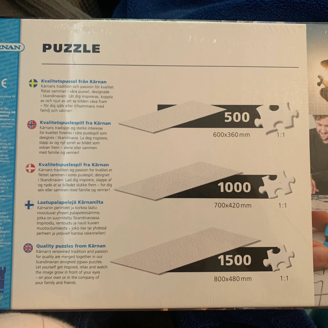 Pussel 500 bitar London Westminster bridge - 25