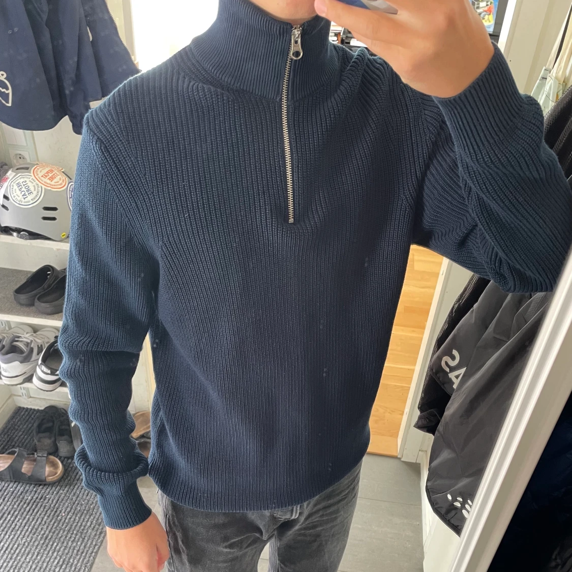 Half zip från Zara