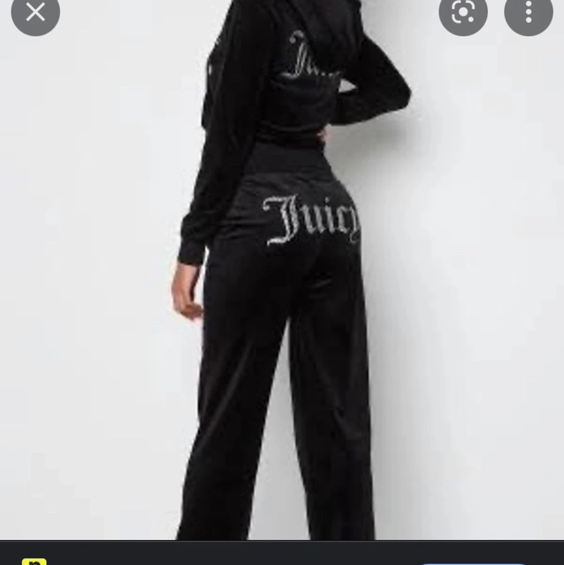 svart juicy set - 90