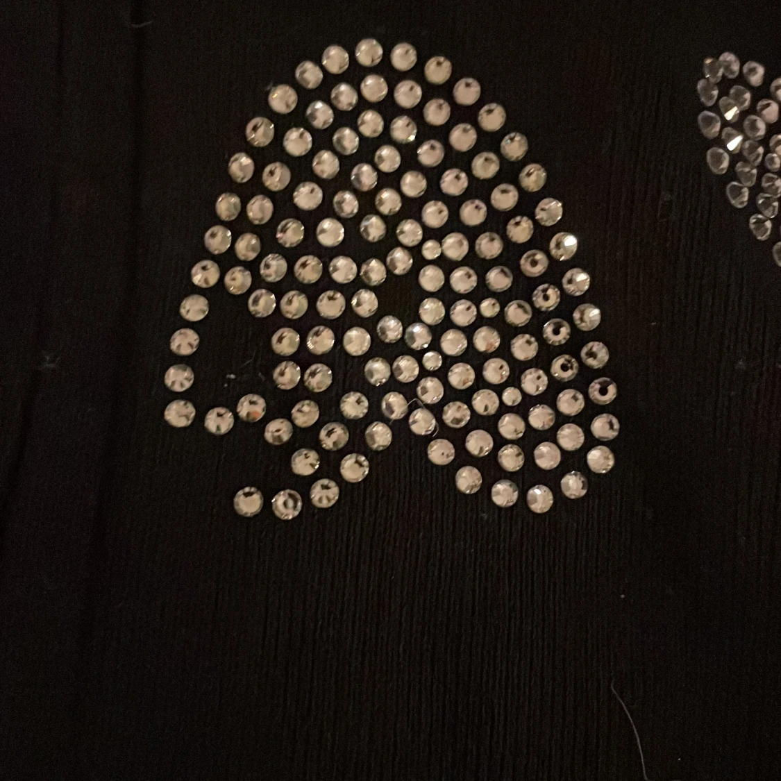 Rhinestone hoodie - 90