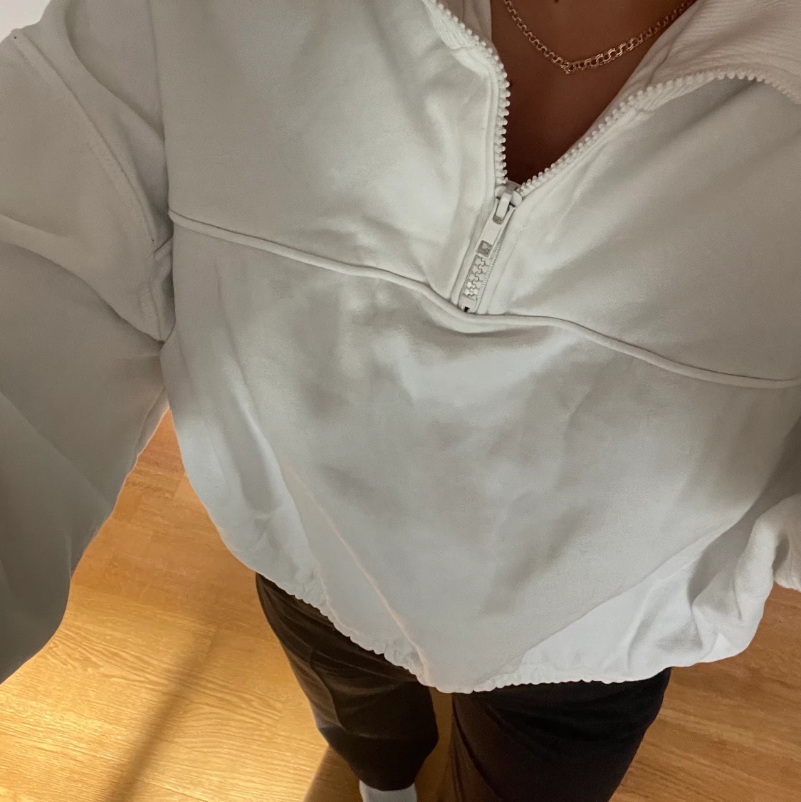 Vit sweatshirt  - 91