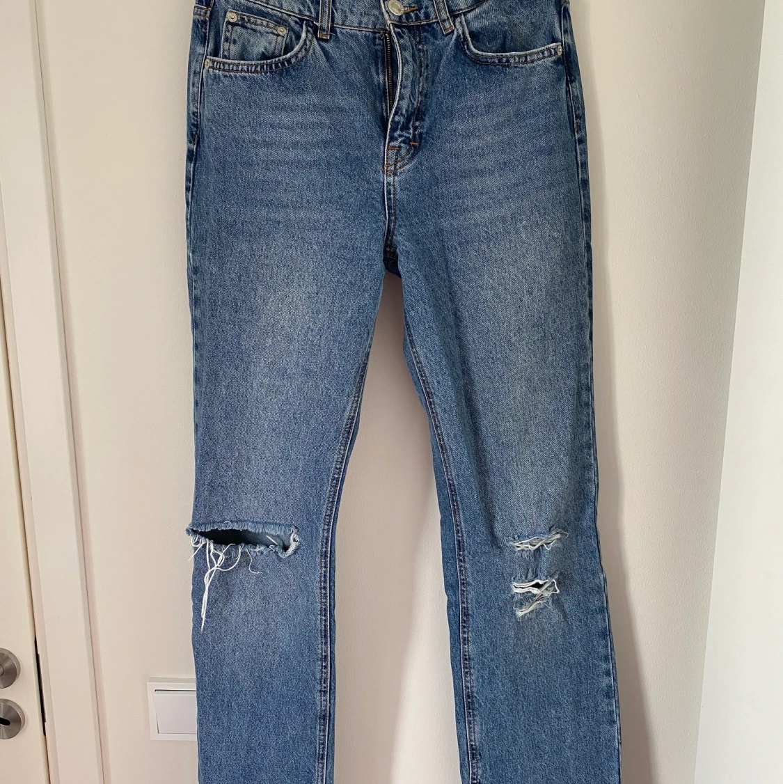 Jeans med slits - 90