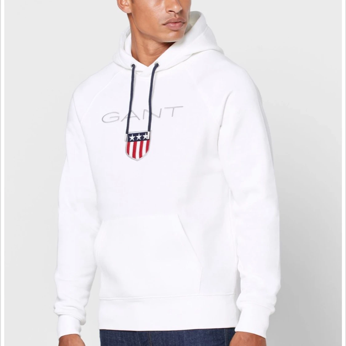 Vit GANT hoodie