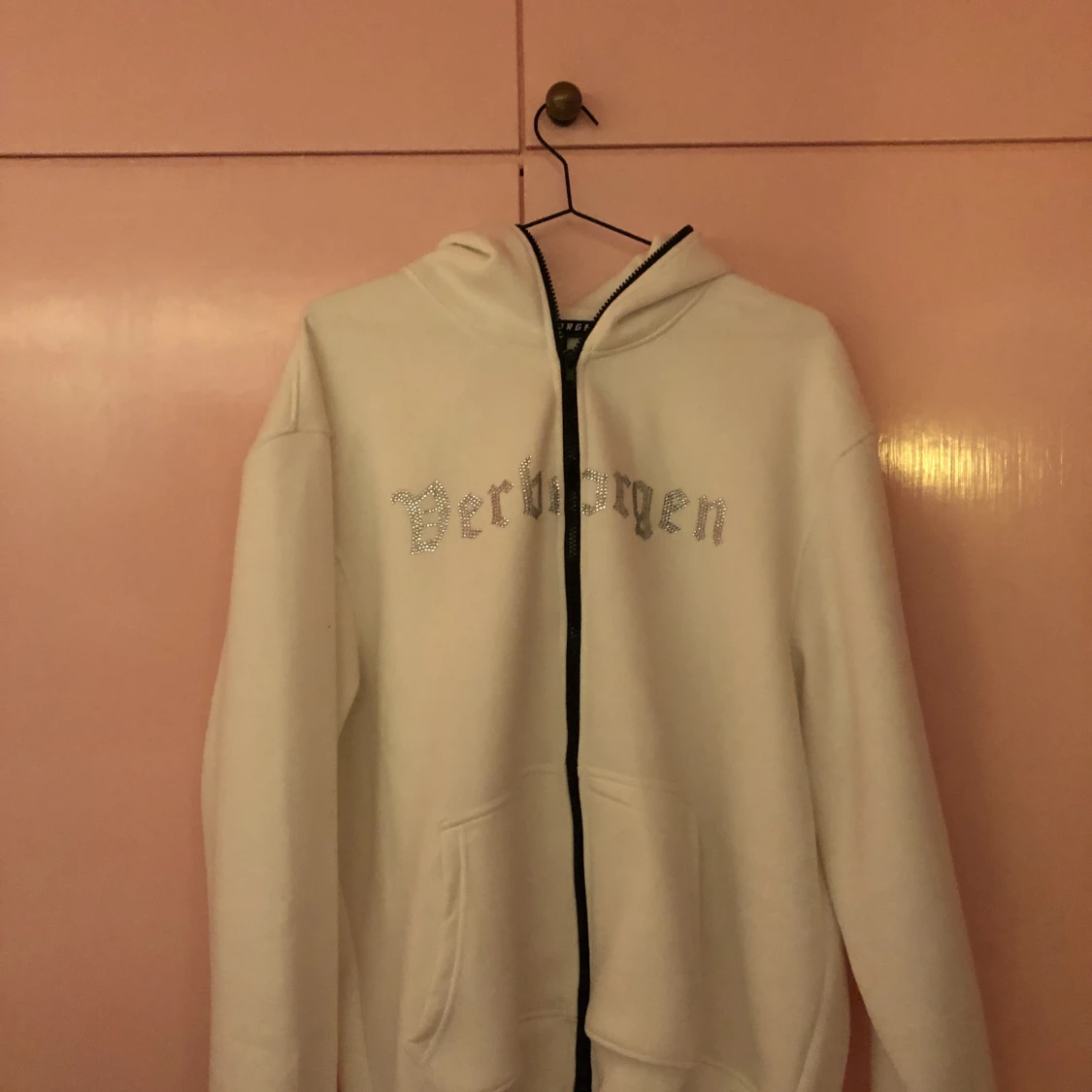 Verborgen Fullzip Rhinestone - 91