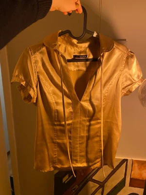 Guldfärgad blus - En superfin guldfärgad blus! 
