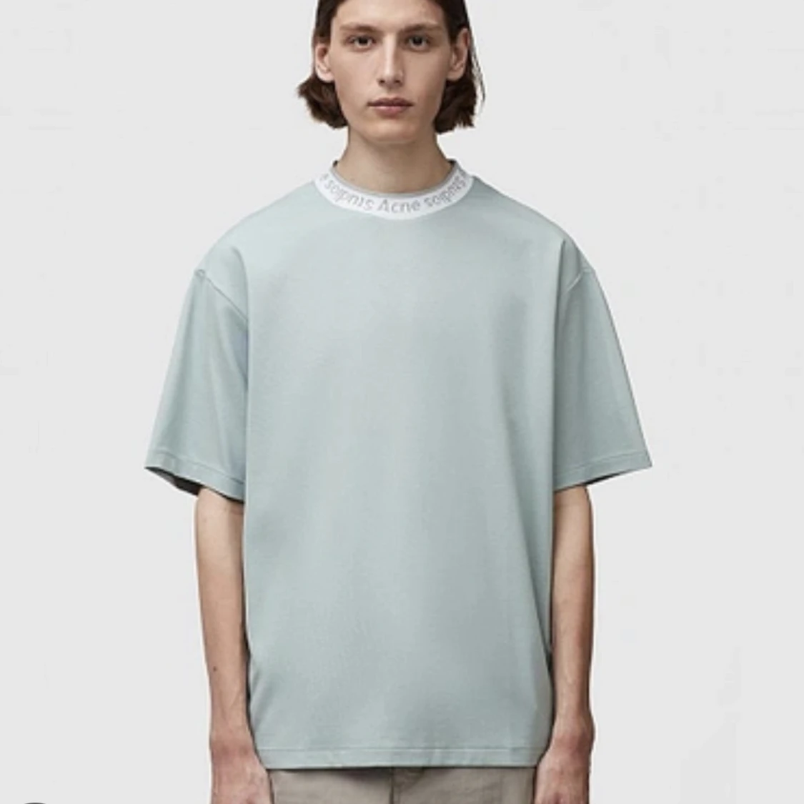 Acne logo meck T-shirt 