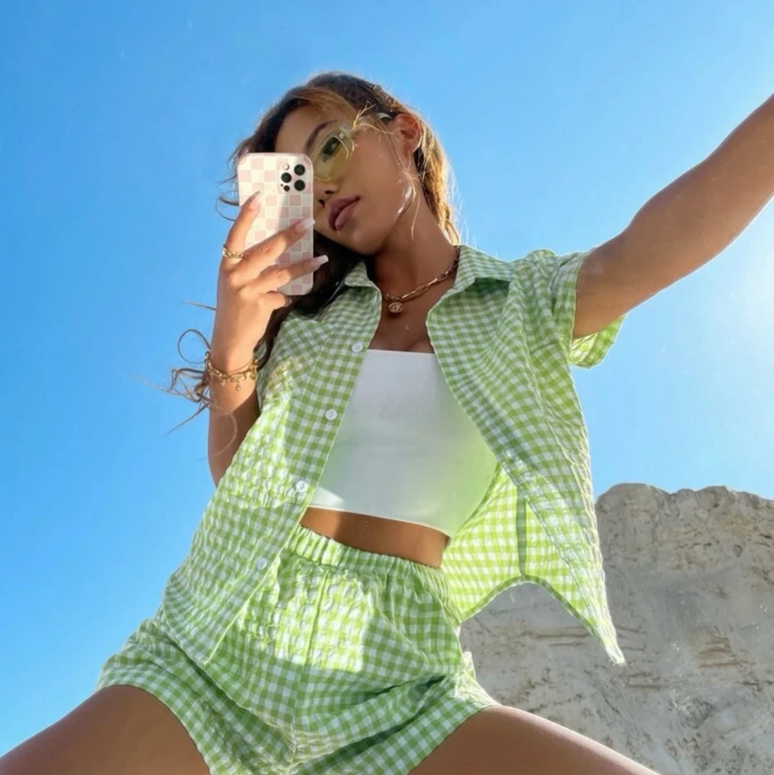 Oanvänt set från shein