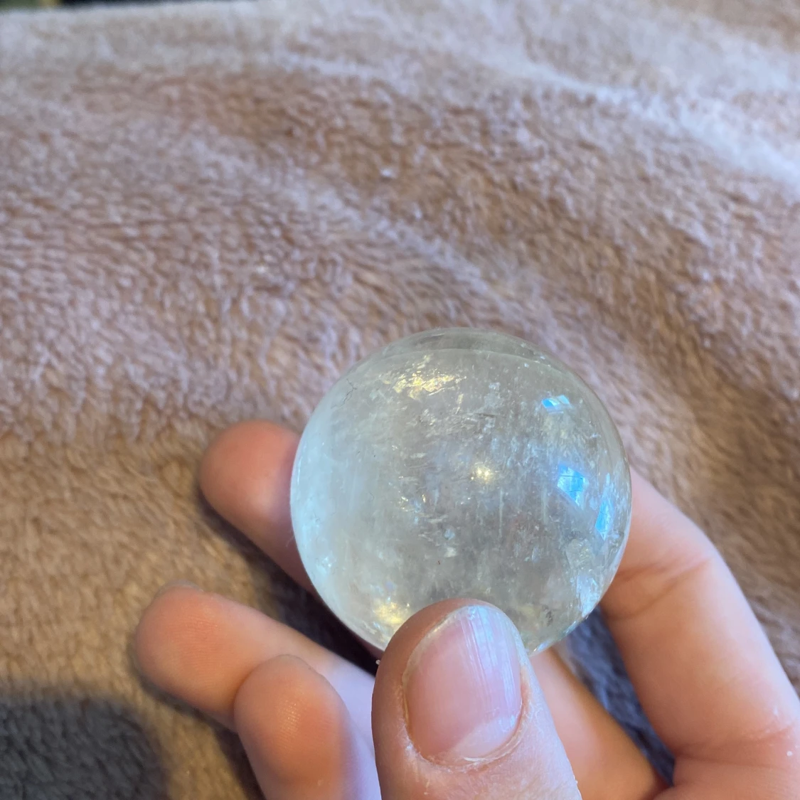 Bergkristall klot  - 91