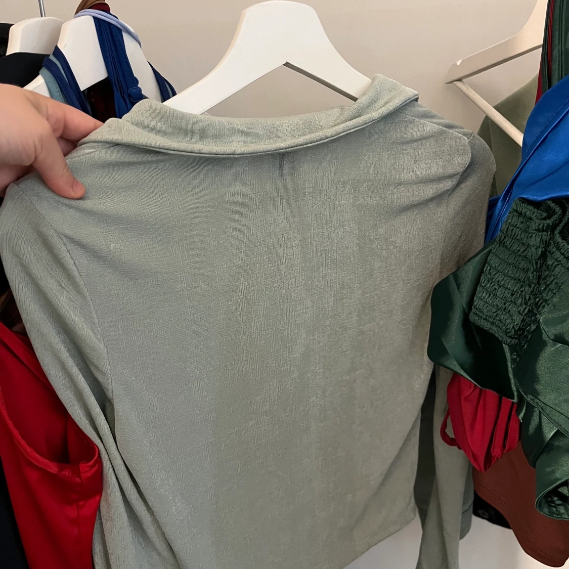 Grön tröja storlek S - 90