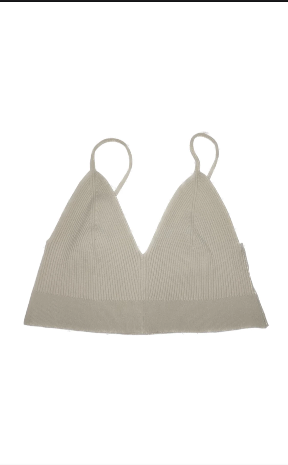 H&M Topp i beige/grå