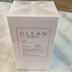Brand new Clean Reserve Parfum 100 ml - Clean Reserve parfum scent “Blond Rose”, eau de parfum, 100 ml, brand new, never opened.