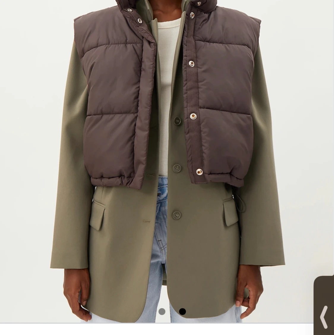 Weekday väst brun - 90