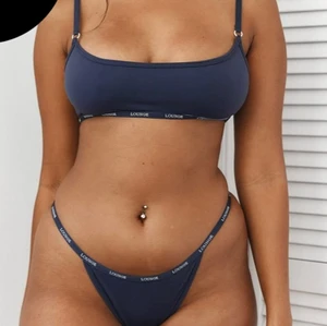 Lounge marinblå set s - Blått set från lounge hann inte skicka tillbaka helt nytt topp i storlek s Obs trosor sålda.