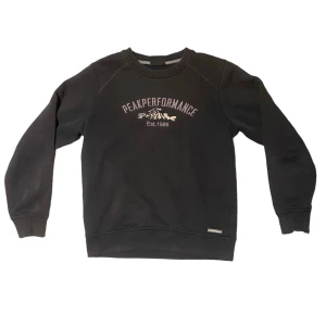 Peaksweatshirt - Sååååå cool o unik retro sweatshirt från Peak Performance köpt på beyond retro❤️‍🔥så fin men känner att det är dags för någon annan att få älska tröjan. Slitage i slutet av armarna annars i fint skick🥰