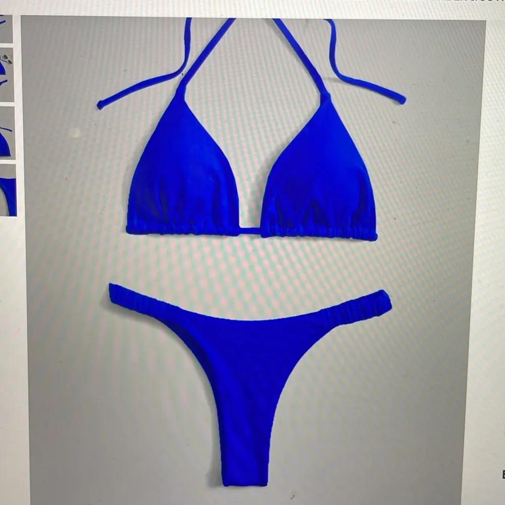 Råkade beställa två av denna bikinin, därav säljer jag den. Aldrig använd ❤️ köparen står för frakt . Övrigt.