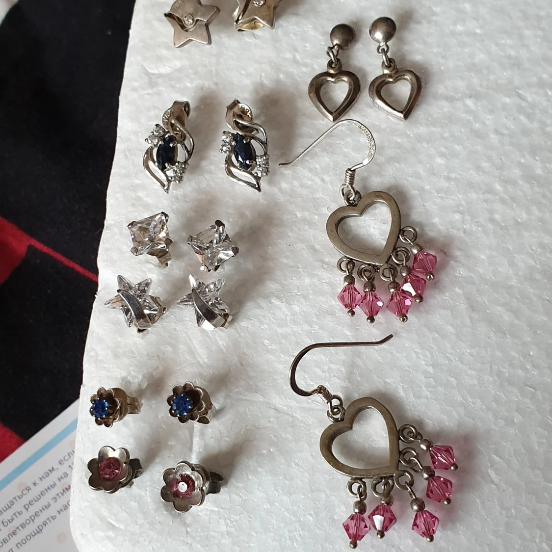 Äkta silver örhengar