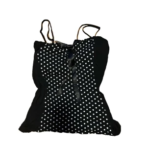 Svart linne - Super söt Svart linne med svart rosett.💞 knappt använd. Storlek M men sitter typ som S💗