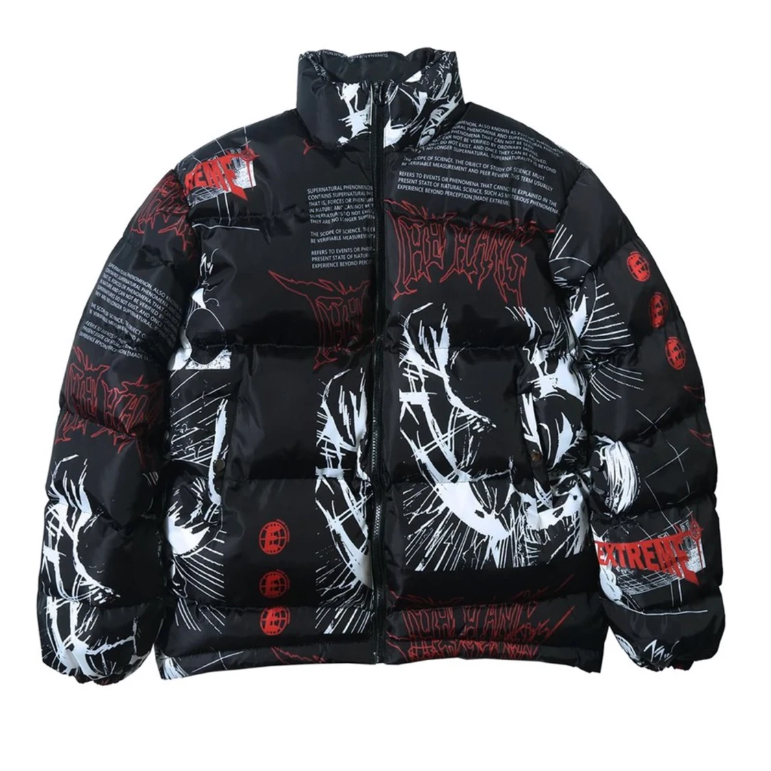 Anime puffer jacket - 91