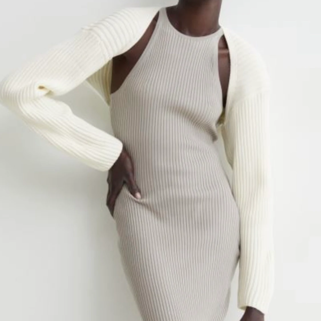 H&M kort kofta strl M - 90