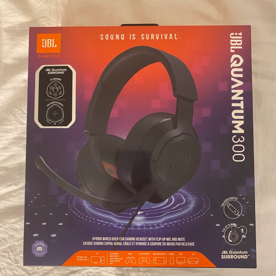 Jbl quantum 300 headset