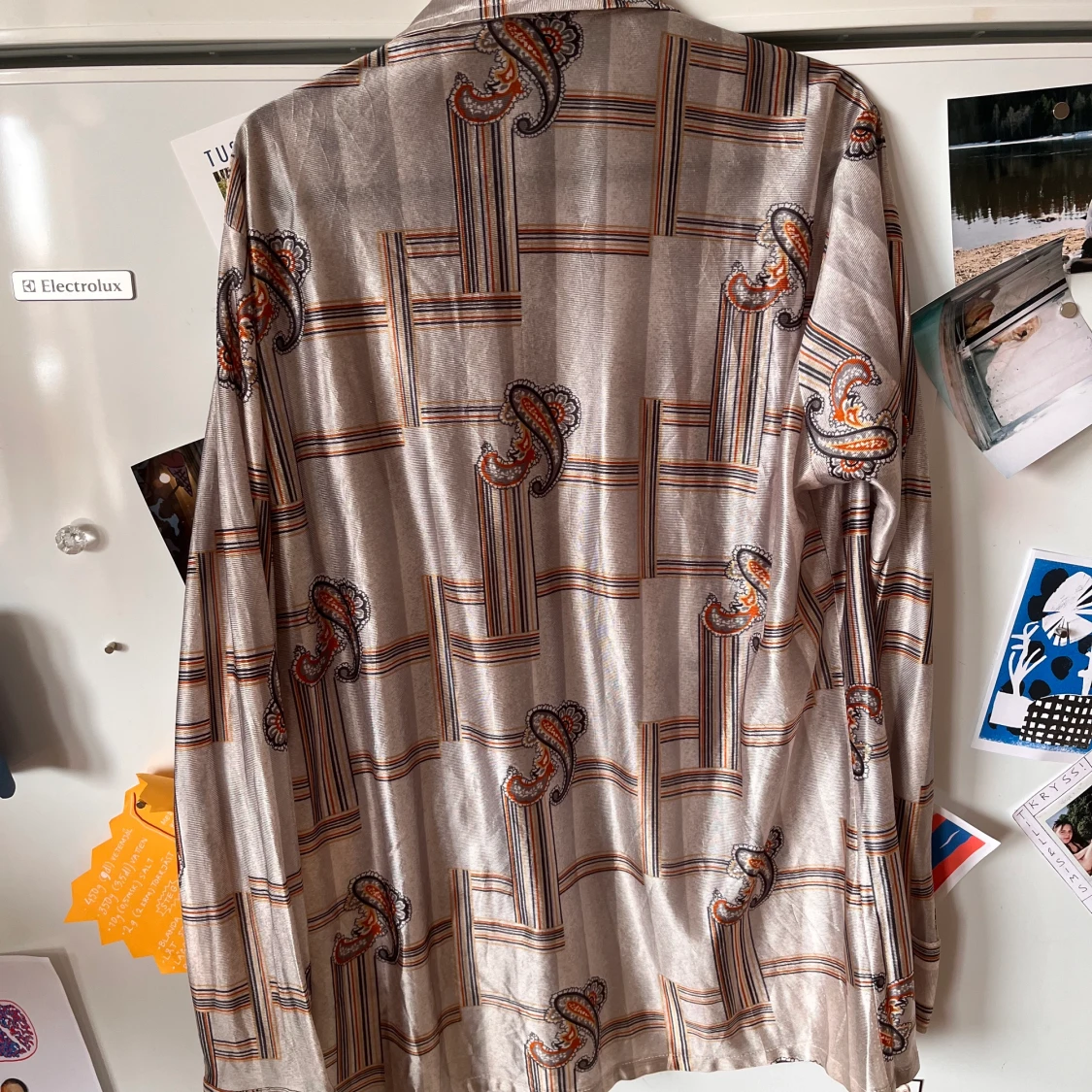 Mönstrad skjorta - 90