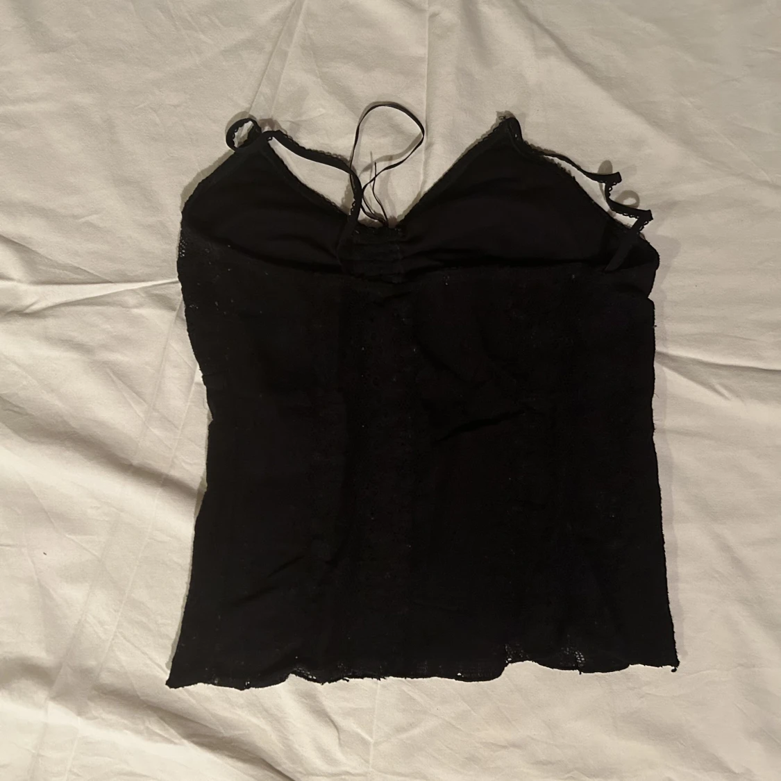 Svart spetstopp  - 90