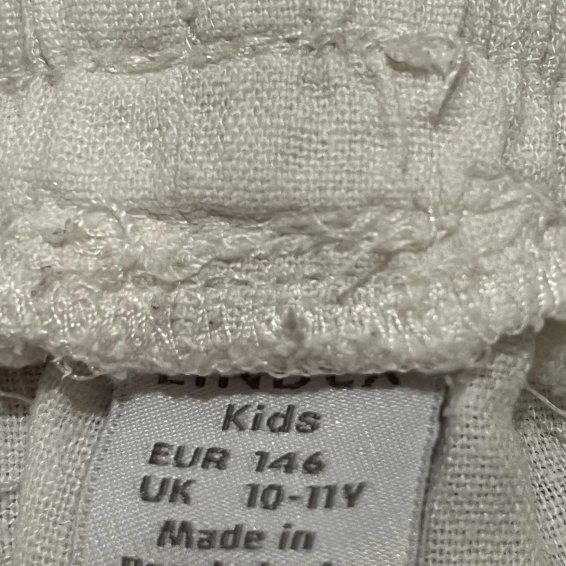 Linnebyxor storlek 146 - 90