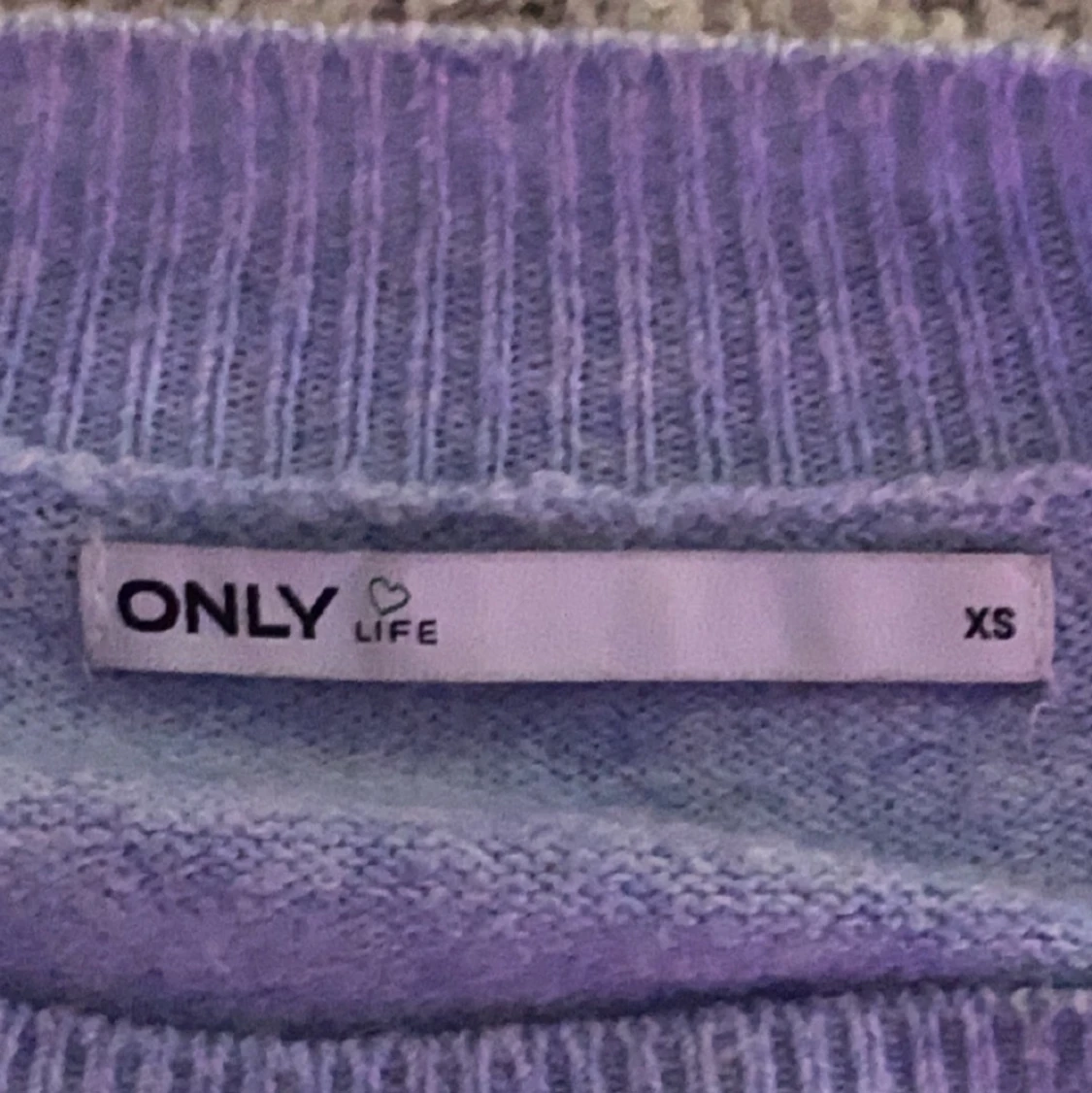 Blå stickad tröja ifrån ONLY!  - 91