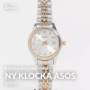 Helt ny klocka från asos aldrig använd - Helt ny klocka från asos. Helt slutsåld online. Nypris 699kr jag säljer för 580kr eller bud. Returdatumwt passerade och jag kan därför inte skicka klockn tillbaka
