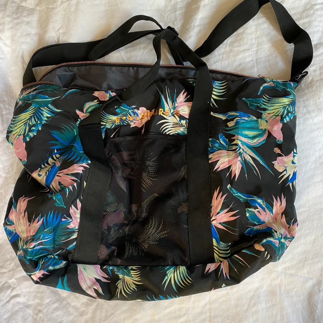 Mönstrad Träningsväska