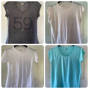 Träningstoppar - 4 st obetydligt använda träningstoppar. I skick som nya. Stl L/XL