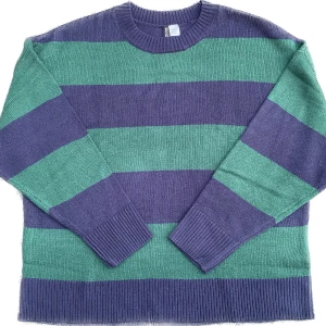 HM grön blå tröja - HM:s slutsåld tröja. Jag hade bara på mig den en gång för prova. Säljer för att den är för stor för mig och returperioden har passerat.