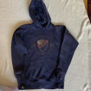 DIF djurgården luvtröja hoodie medium  - DIF  Djurgården hoodie medium Finns några färgfläckar.