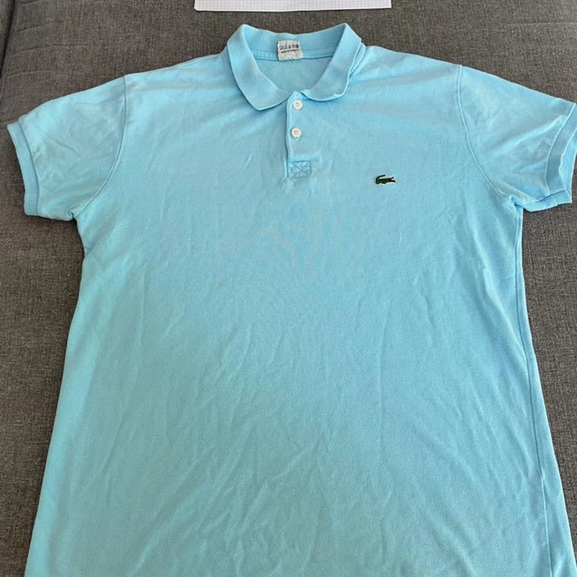 Lacoste pikétröja storlek L