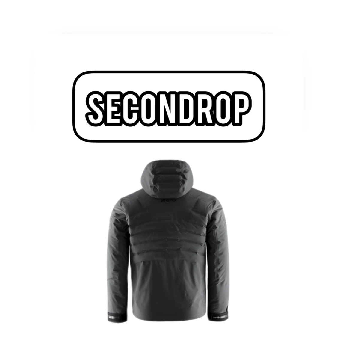 Sail Racing limited edition black ice thindown hood - 90