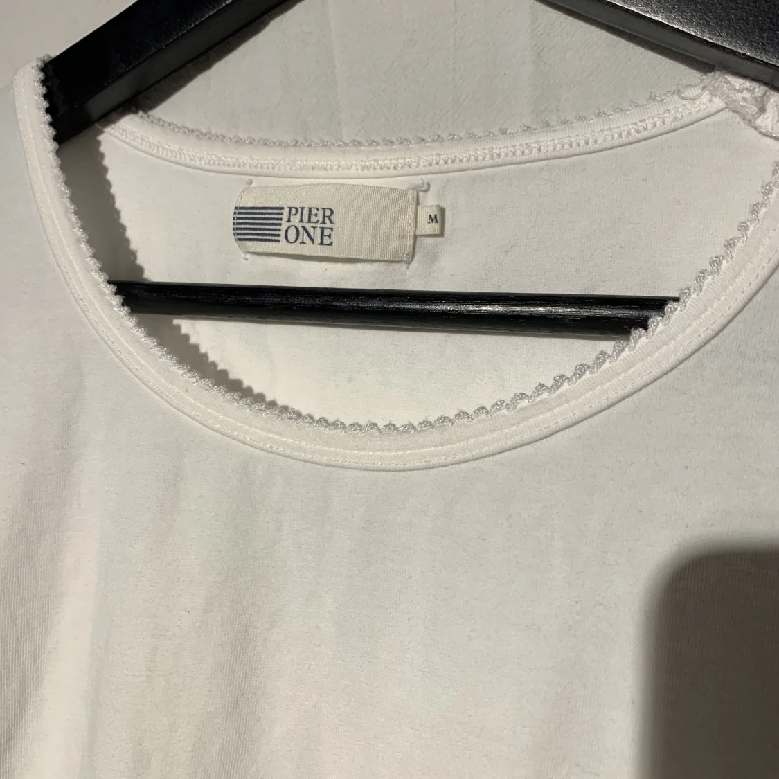 Vit långärmad tröja 🤍⭐️ - 90