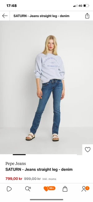 Jeans - Säljer dessa helt oanvända jeans ifrån pepe jeans. Lappen kvar! Nypris 999kr!