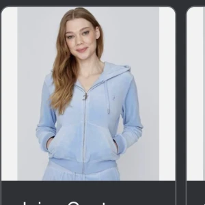 Juciy kofta - Någon som vill köpa min ljusblåa Juciy kofta som är helt ny.Säljer för jag inte gillade inte passformen på mig.Pris kan diskuteras