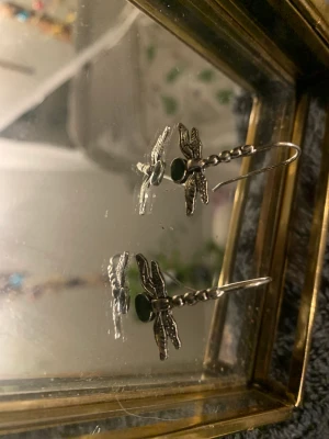 Örhängen - Jättesöta bohemiska örhängen, som är silvriga, jätte lätta och dom ser ut som trollsländor. Dom är verkligen supersöta och verkligen en fin detalj