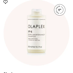 OLAPLEX SCHAMPOO - Säljer ett oöppnat olaplex schampoo med ”säkerhetsklisgermärke” kvar (så man ser att den är oöppnad) Fick dubbletter i present men det visade sig att schampot inte passade min hårtyp så säljer den oöppnade. Nypris 350kr💓💓