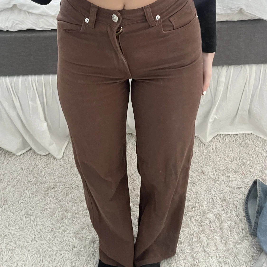 Bruna wide jeans strl xs