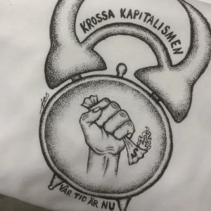Tröja - T-shirts och Collagetröja i valfri färg med vänstertryck på! T-shirt 200kr och Collagetröja 350kr! Samma pris gäller om du har egen tröja du vill att jag fixar trycket på! Kan även trycka på tygkassar om så önskas :)) Köparen står för frakten. 