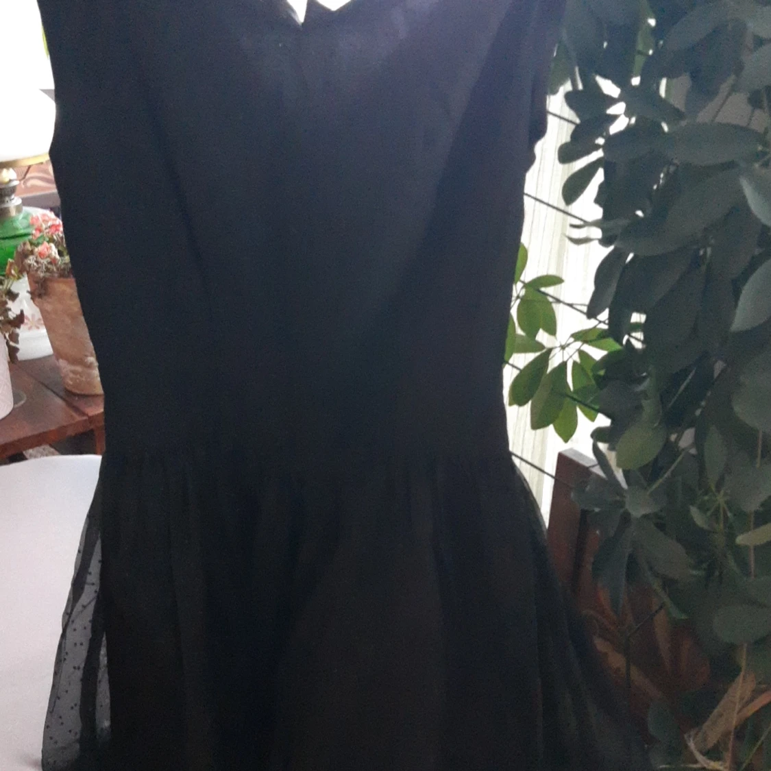 Svart rockabilly klänning från 60 talet