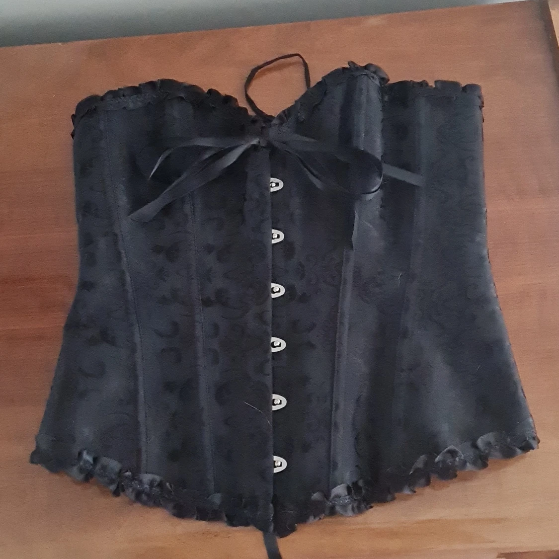 Svart korsett