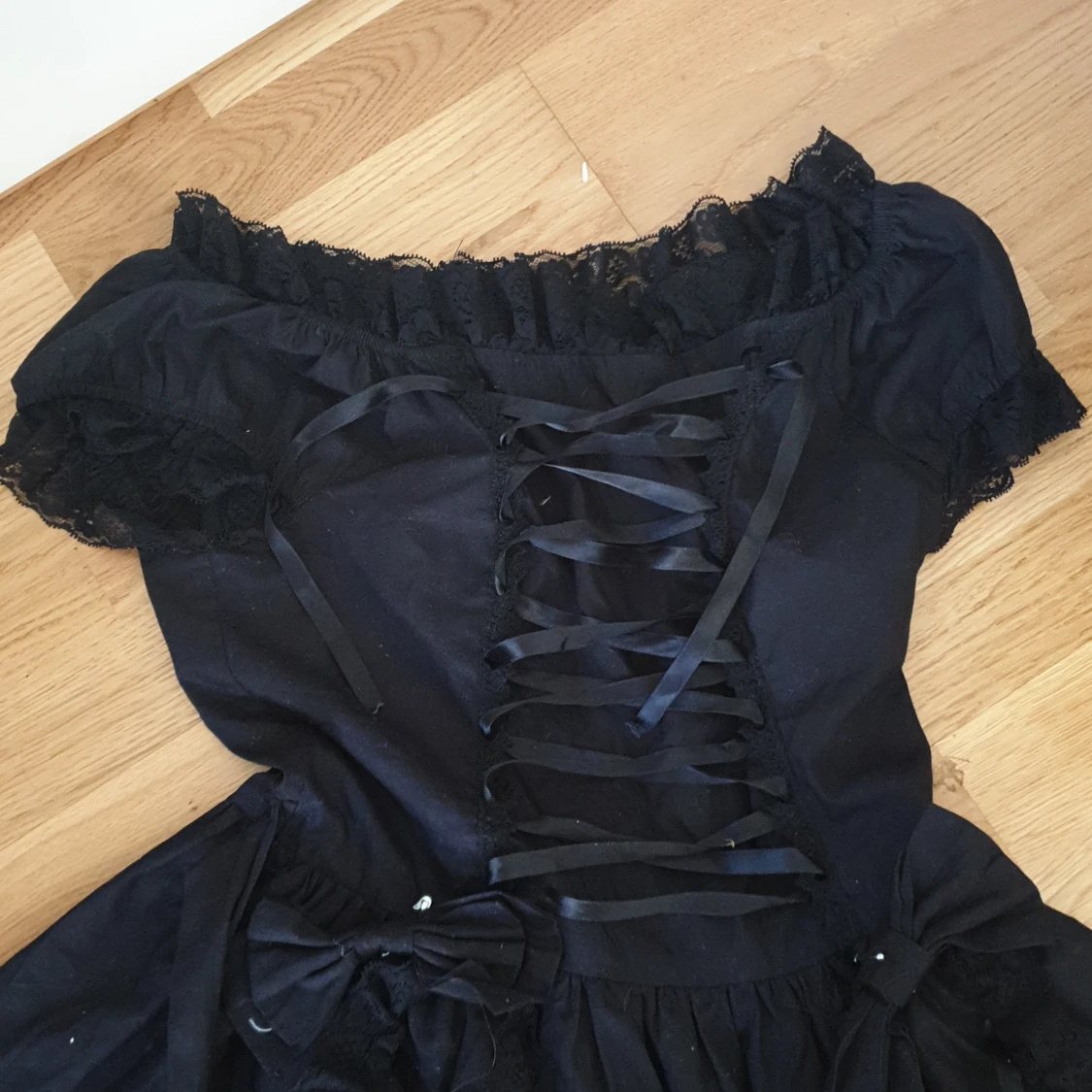 Svart lolita klänning - 91